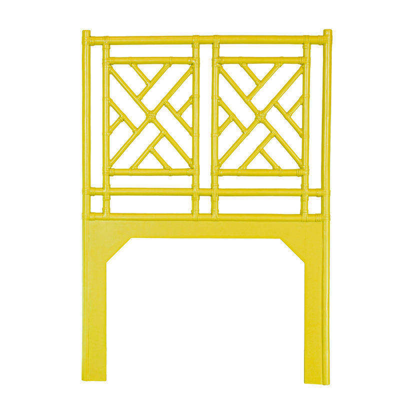 Chippendale Headboard, Twin, Sunflower Yellow