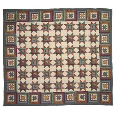 Cottage Star Cotton Starburst Quilt