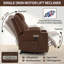 Fauteuil inclinable rembourré Warnnel-628902297