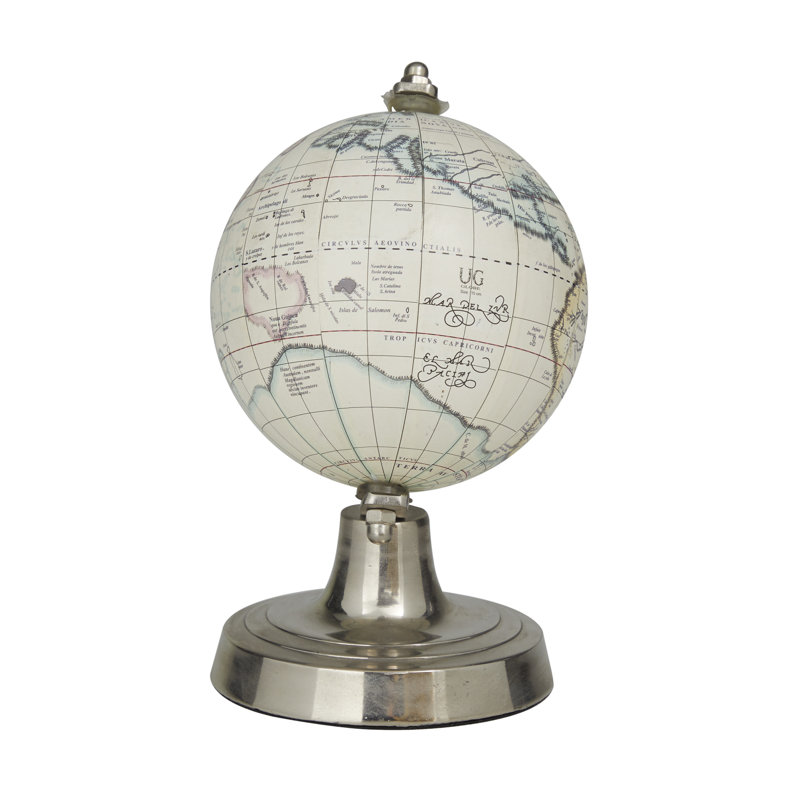 Globe de table en aluminium
