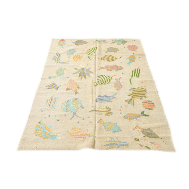 Tapis ivoire 4 x 6 Perry