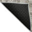 Tapis taupe Xhevrie intérieur / extérieur lavable à la machine-848931712