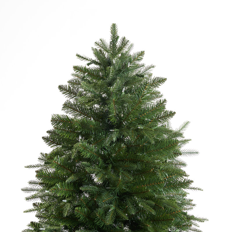 Arbre de Noël traditionnel avec lumières, arbre de Noël avec lumières colorées et contrôleur, 7,5 pi