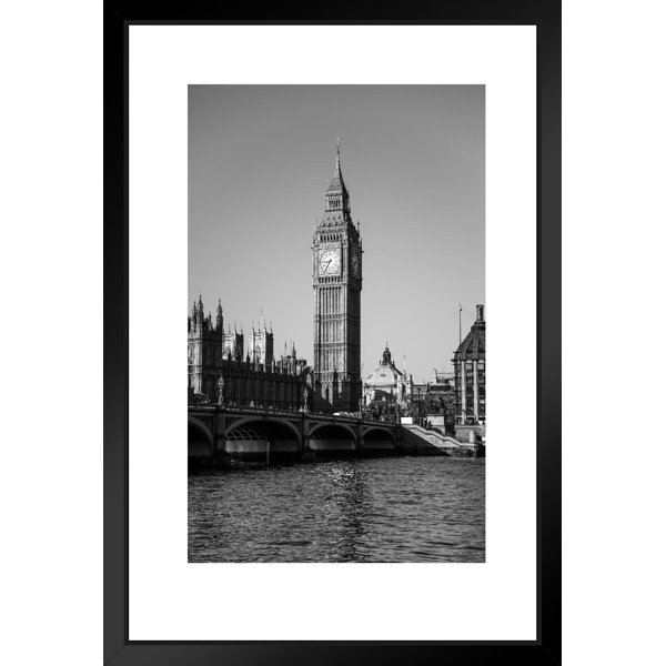 Latitude Run® London Big Ben House Of Parliament In Black And White ...
