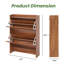 16 Pair Shoe Storage Cabinet-311662212