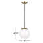 Luminaire suspendu sphérique à 1 lumière à DEL Meri-1258372731-1226852995-1258372728