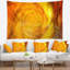 Tapisserie mystique rose fractale abstraite-28496384