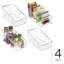 Divided Packet Organizer for Kitchen and Pantry Storage - Organize Food Pouches and Seasoning Packets