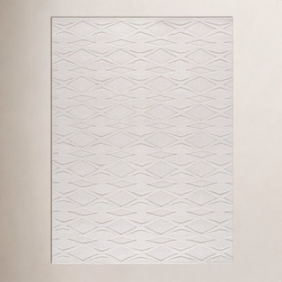 Elphia Ivory Hand-Tufted Wool Rug