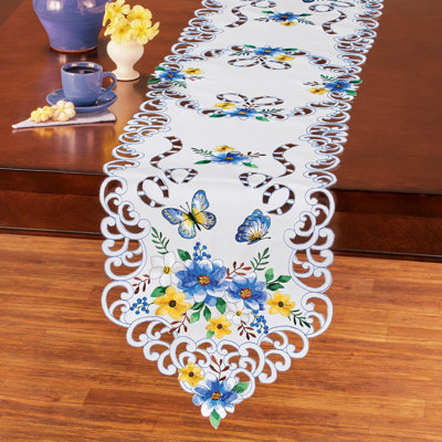 Draps de table à bordure festonnée Dicat