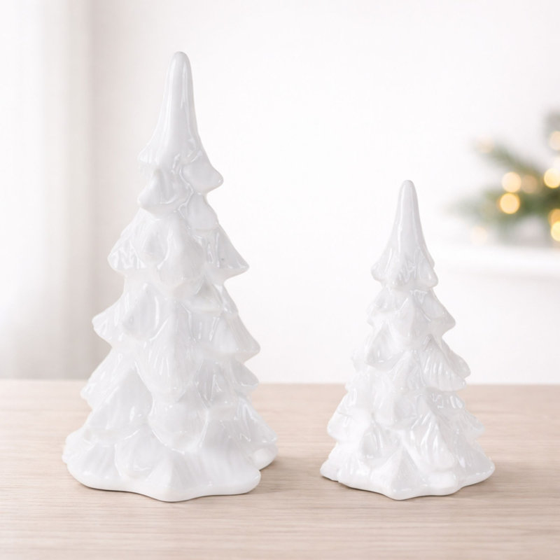 Glossy Ceramic Christmas Trees