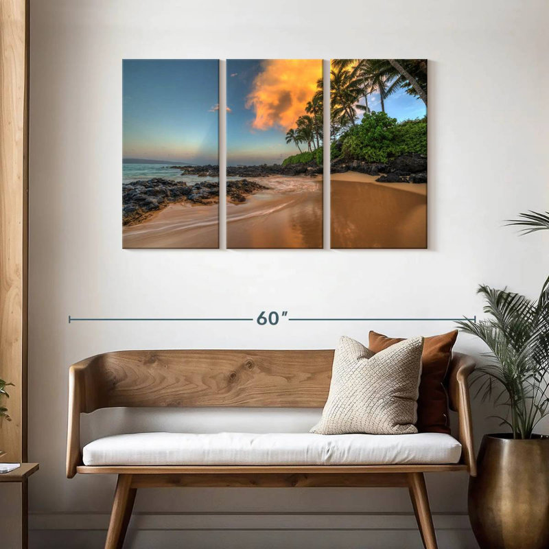 Senne Secret Cove Sunrise, H 28 po x l 45 po