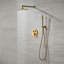 Ensemble complet de robinetterie de douche thermostatique circulaire à 2 fonctions-134155031