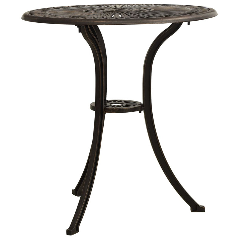 Hamleigh Round 62Cm L Table, Brown
