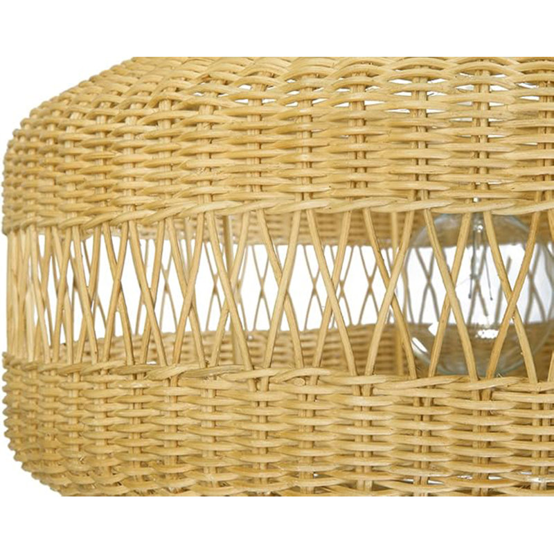 Mendon 1 - Light Natural Dome Pendant
