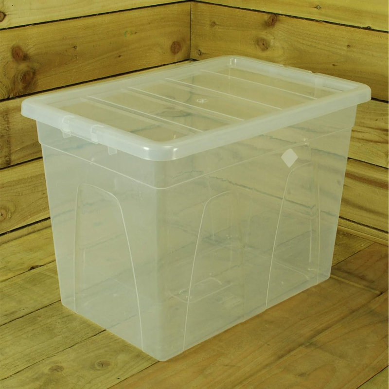 Whitefurze Polyethylene Plastic Underbed Storage