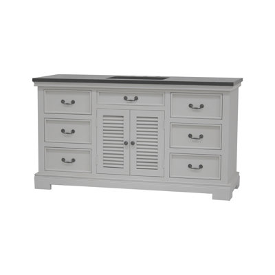 Ensemble de meuble-lavabo simple 60 po Wayzata