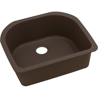 Quartz Luxe 25" L x 22" W Undermount Kitchen Sink