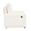 Fauteuil-lit multifonctionnel 3 en 1, long de 203 cm, en chenille, avec rangement et prise de recharge, idéal pour un salon ou un appartement. Design original.