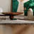 Modern Cherry Wood Coffee Table