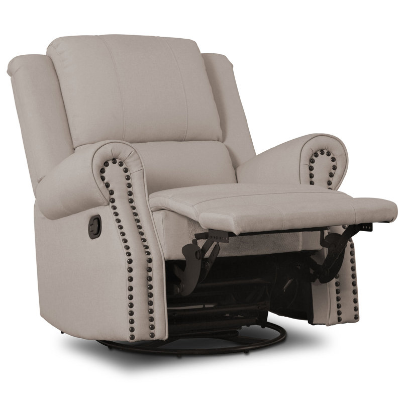 Dylan Reclining Glider, Flax