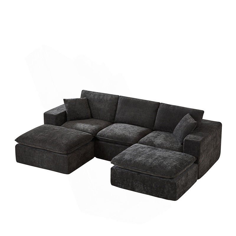 Canapé moderne en chenille