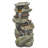 Outdoor Rock Fountain with Lights