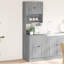 Kitchen Cabinet 60X50x180 Cm Engineered Wood-746438125