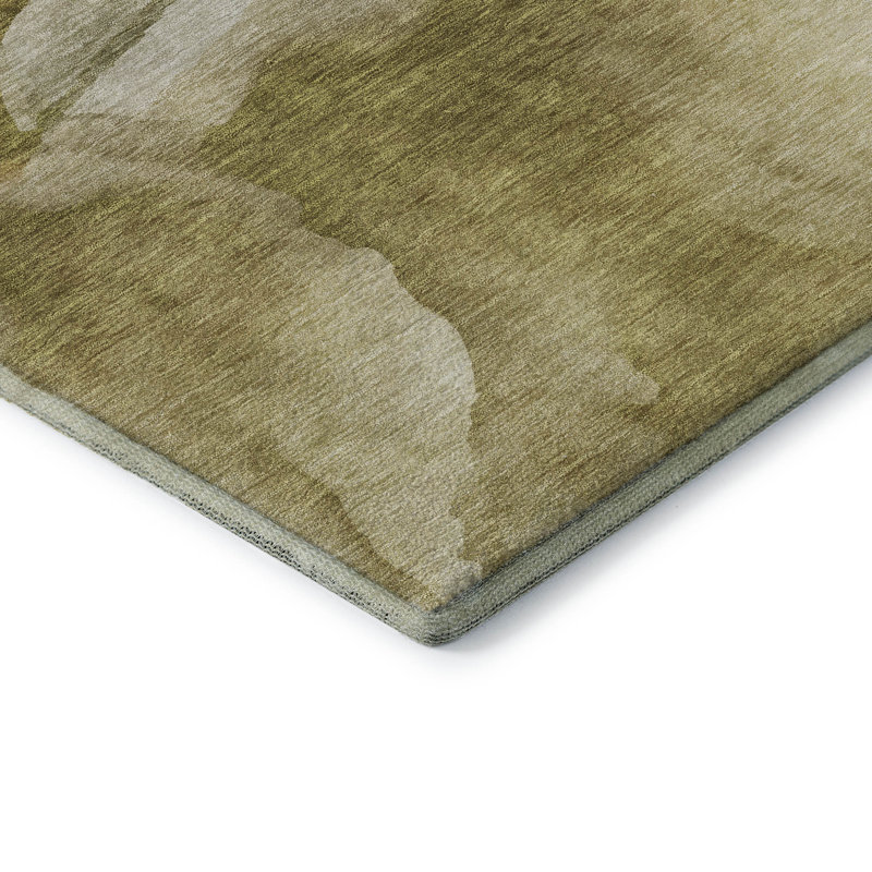Premium Machine Washable Mayfield AMF1937 Abstract Rug, Rectangle 10' x 14'