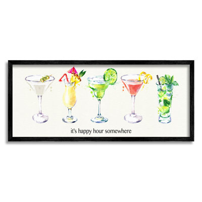 " Happy Hour Somewhere Cocktails " by Susan Jill