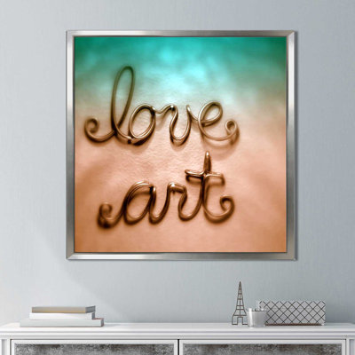 «Love Art», reproduction de photo