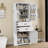 Storage Cabinet with Multi-Functional Storage Space for Kitchen/Bathroom/Dining Room/Living Room , 2 Drawers with Slide Rails, Adjustable Shelf-465148712