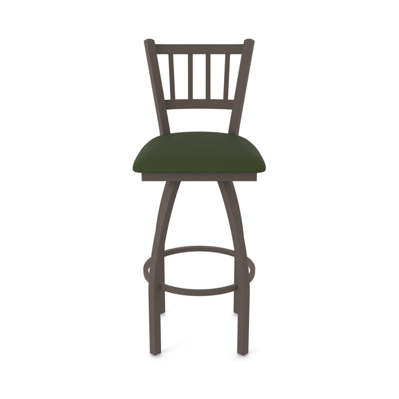 Tabouret pivotant 810 Contessa, Bronze, Vinyle - pin Canter, Très grand (siège d'une hauteur de 36 po)