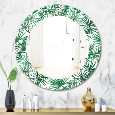 Miroir d'appoint tropical