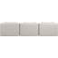 Canapé modulaire en similicuir 3 pièces Ivion-94884221