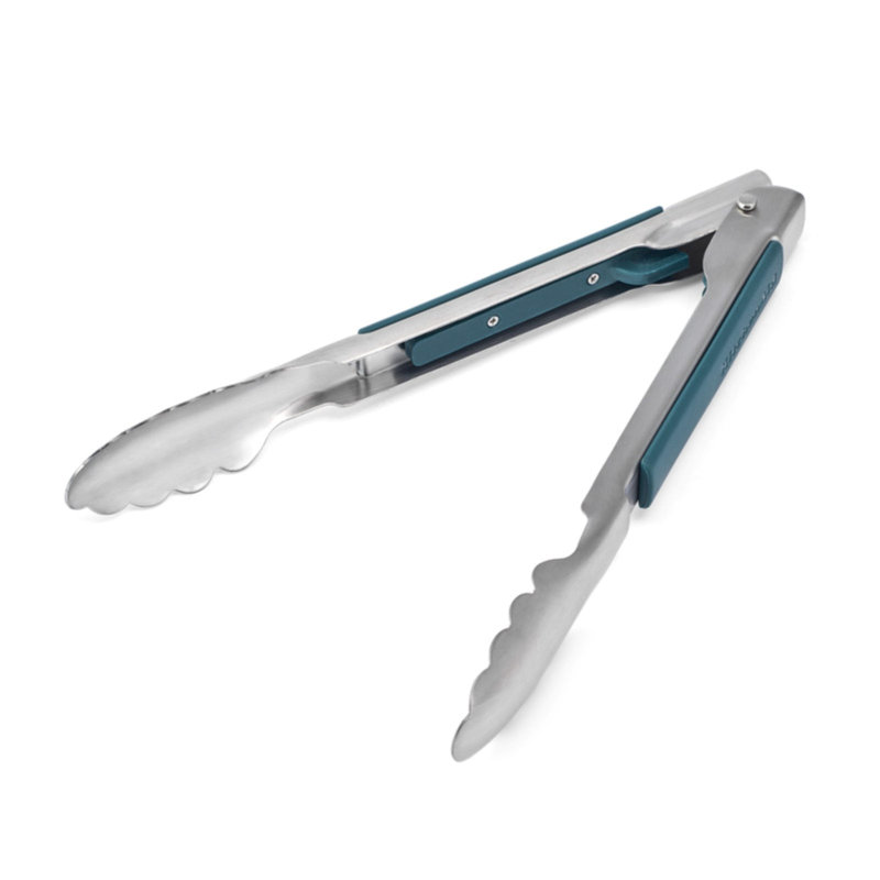 Kitchenaid Side Locking Tongs, 9 Inch, Blue
