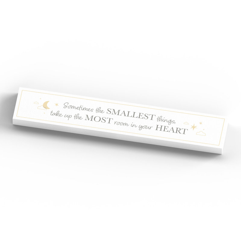 Cumbria Text & Numbers Letter Block, White/Yellow