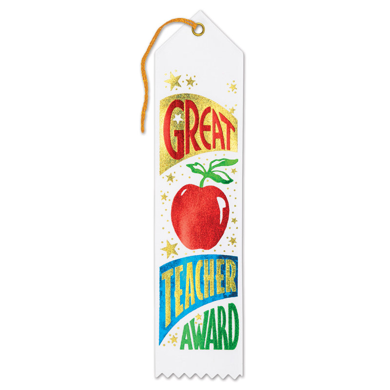 Ruban «Great Teacher Award»