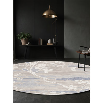 Tapis beige lavable à la machine