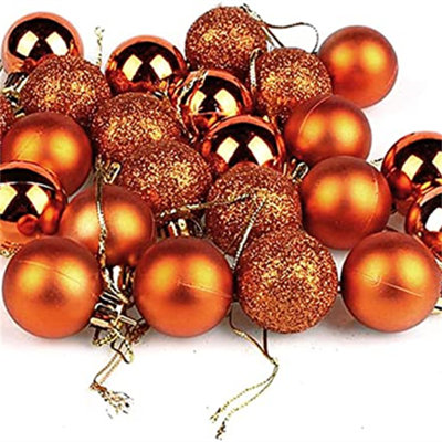 Ensemble de 24 mini-boules incassables 24 pièces