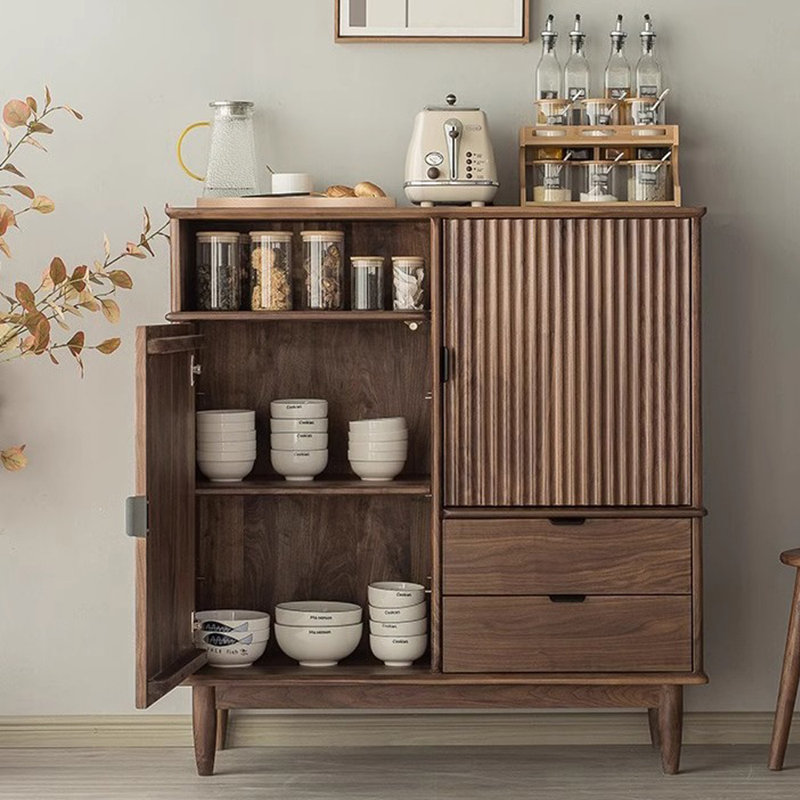 Black Walnut Minimalist Sideboard