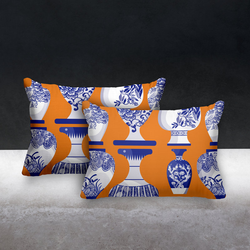  Coussin intérieur / extérieur Lumbar, Orange