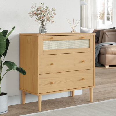 Arriel Solid Wood Accent Cabinet by Bayou Breeze