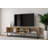 Fitzgibbon 71'' Iron Legs Media Console-1794341789