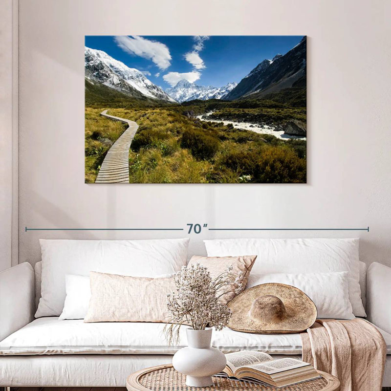 Hooker Valley Trail, 30" H x 45" W