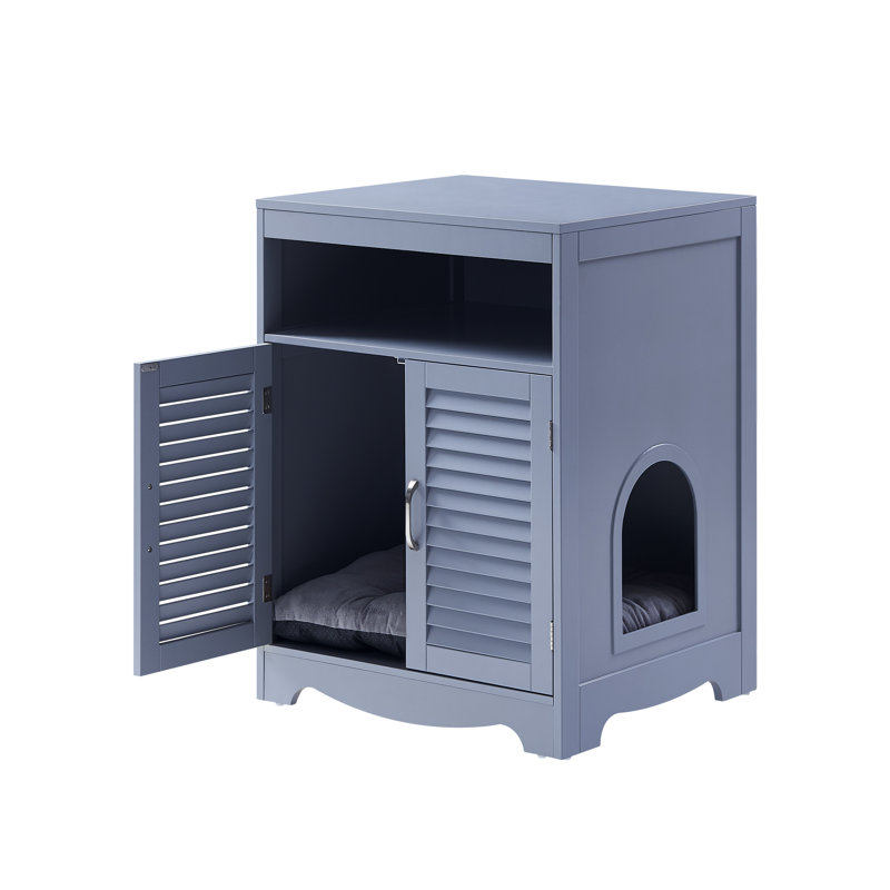  Enceinte de litière contemporaine pour chat