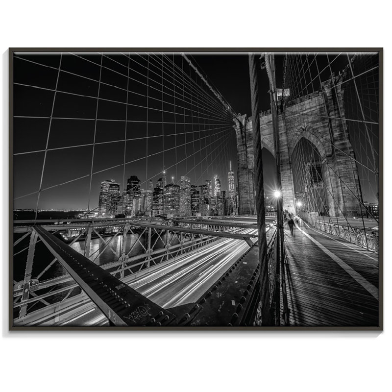 Andrew Paranavitana - Print on Canvas, 76cm H x 102cm W, Black Floater Frame