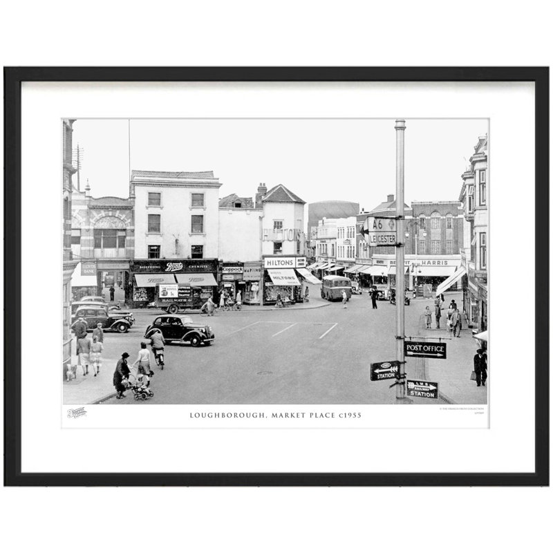 Margate, View On The Jetty 1887 by Francis Frith - Single Picture Frame Print, 60cm H x 80cm W x 2.3cm D