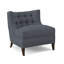 Chaise d'appoint avec coussin en polyester de 29 po de largeur Social-41241664-41242333
