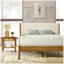 Ensemble de chambre à coucher 3 pièces Vichy